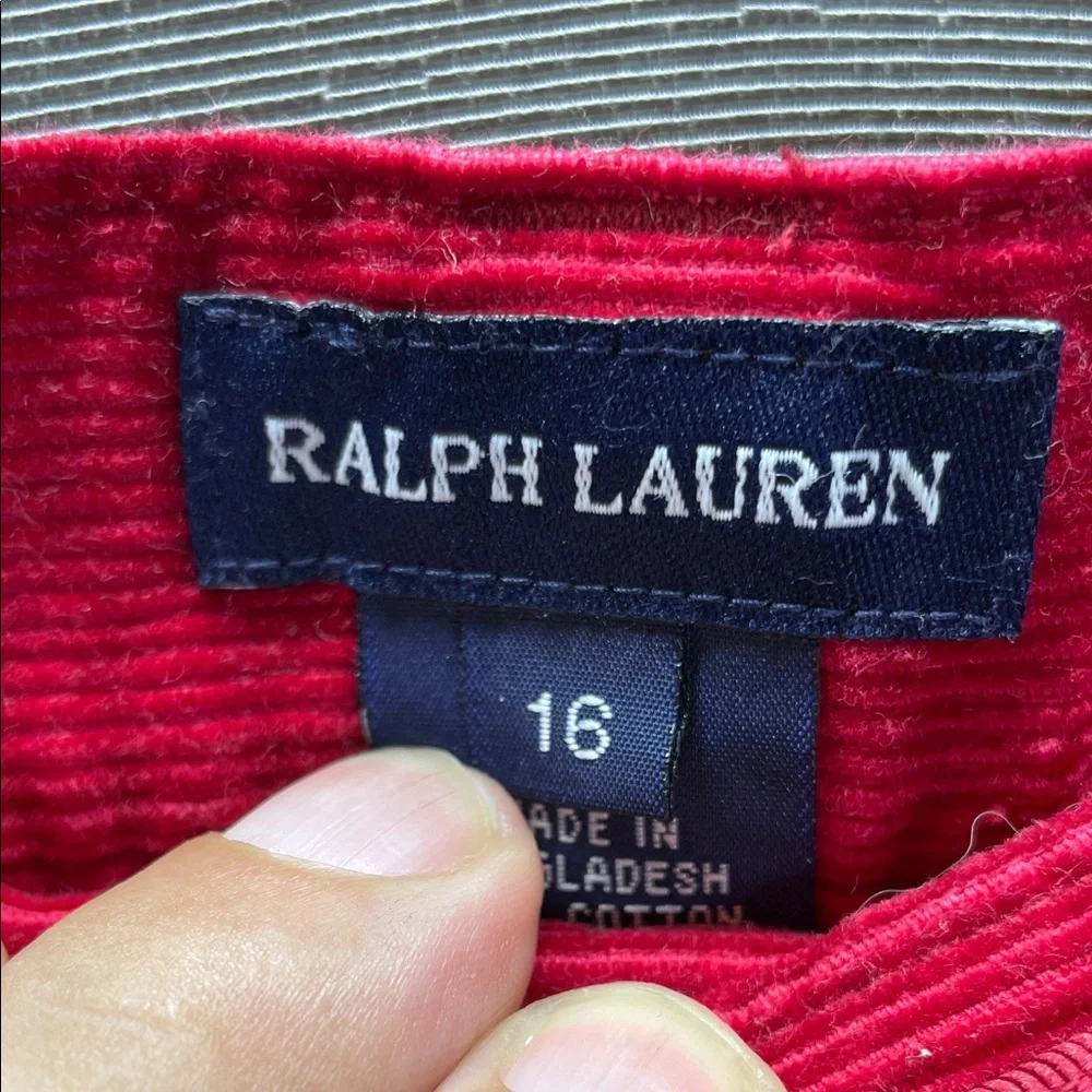 Ralph Lauren chic pleated